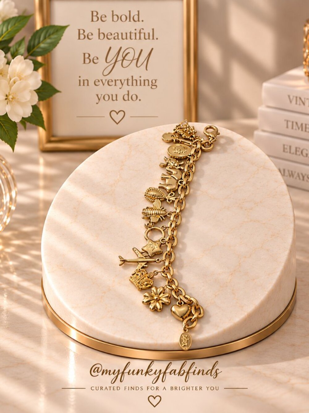 Favorite Things signed Joan Rivers bracelet 0020